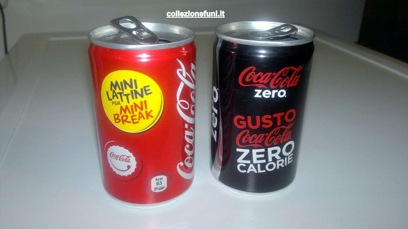 Coca Cola lattine Mini Break 15 cl